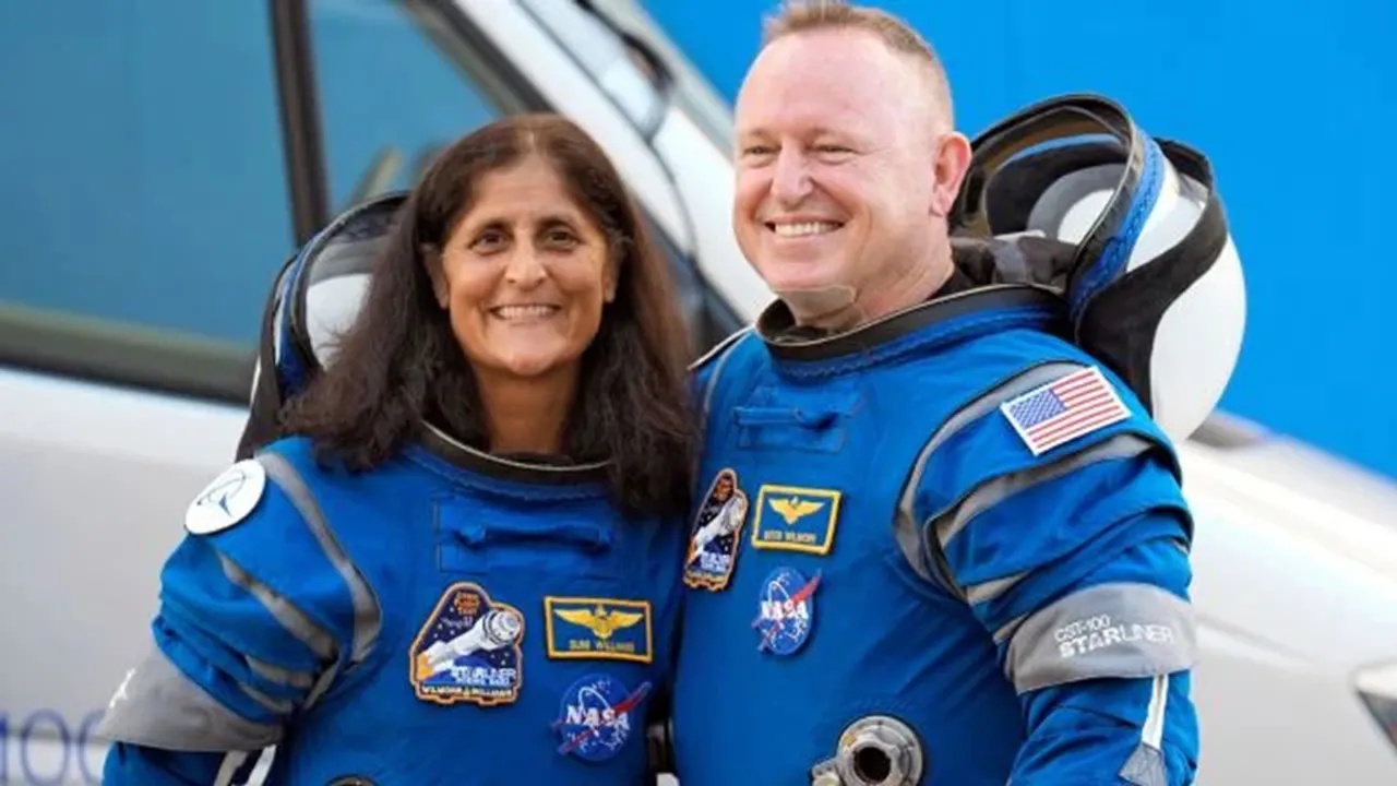 Sunita Williams Butch Wilmore 