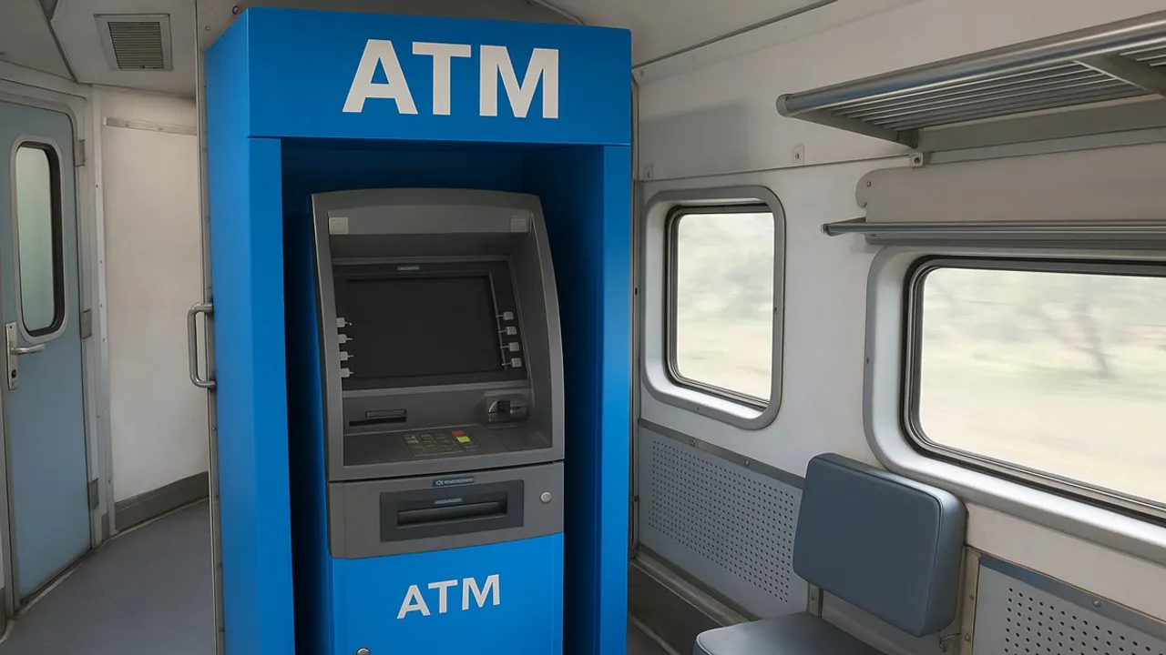 ATM in Train, Indian Railways, Railways installs ATM in Train, Panchavati Express, Ashwini Vaishnaw, railway minister