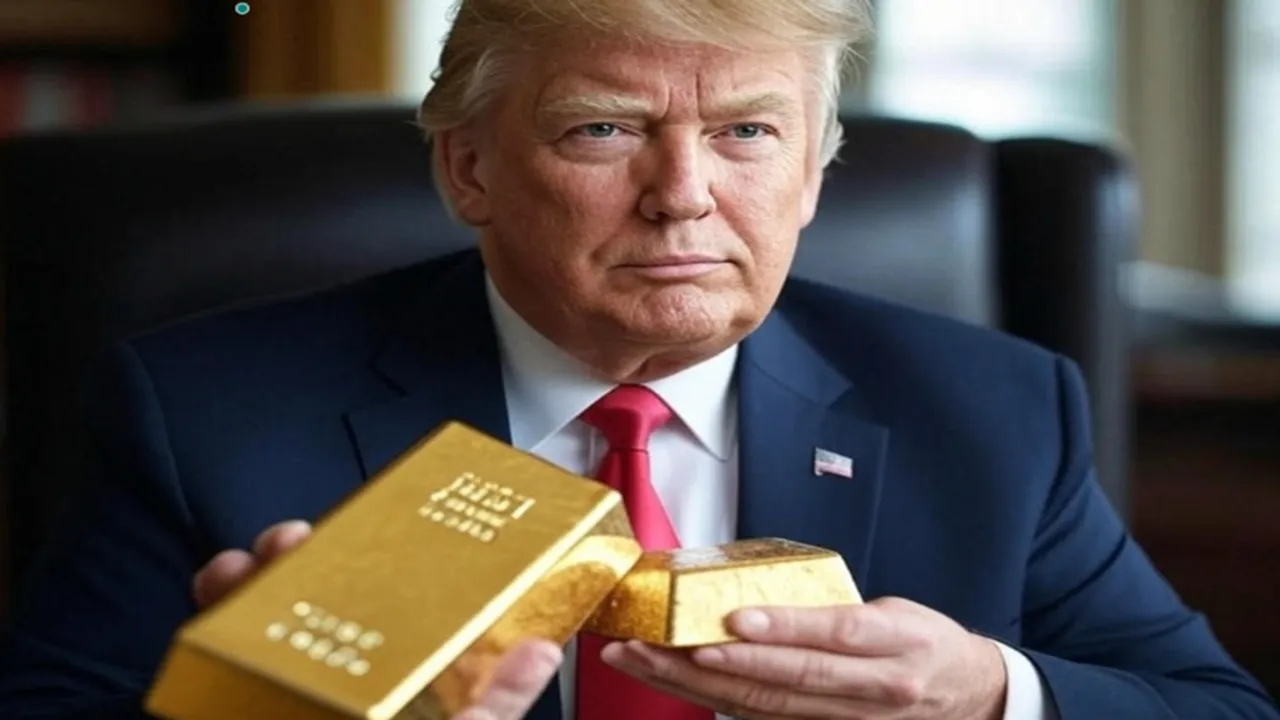 Trump Gold AI Generated