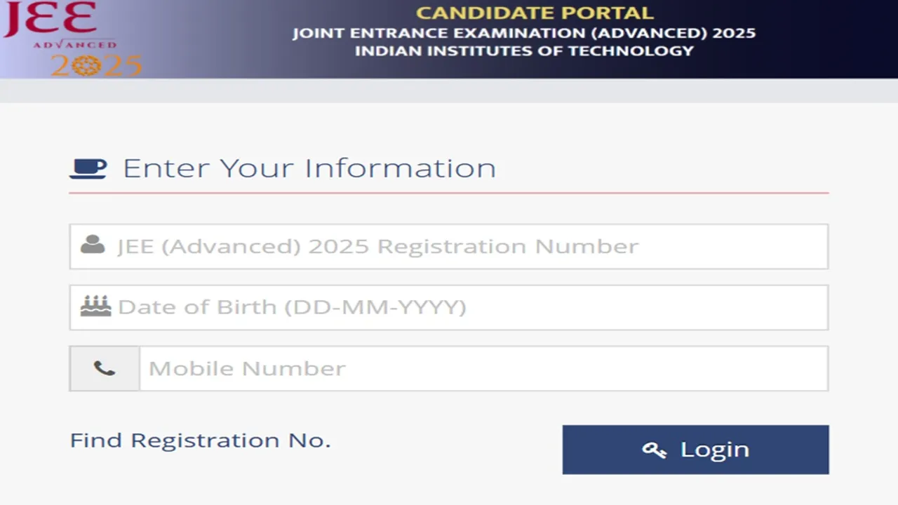 JEE Advanced Admit Card
