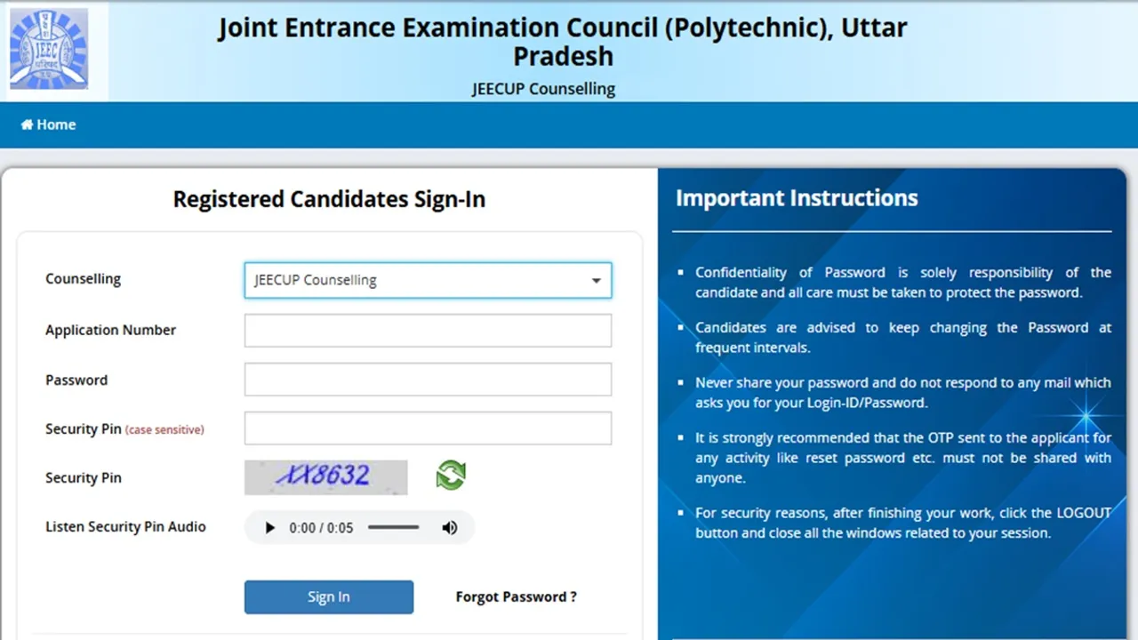 UP Polytechnic Entrance Exam Result 2025
