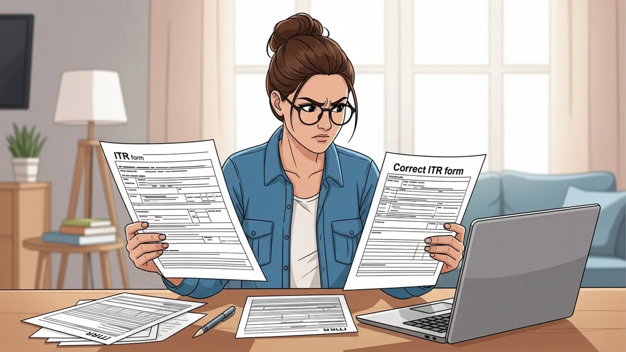ITR Form 1 to 4 which one for you AI Generated Image_c7xa3rc7xa3rc7xa