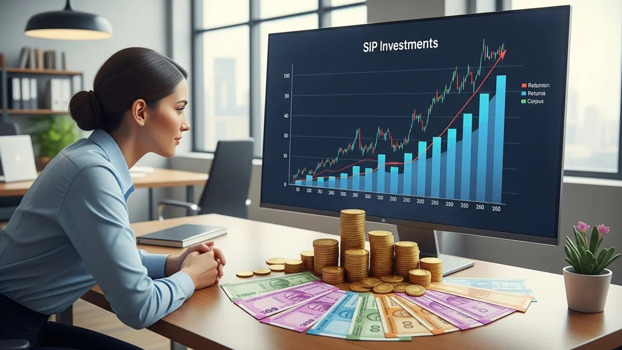 Mutual Fund SIP Generated AI Image