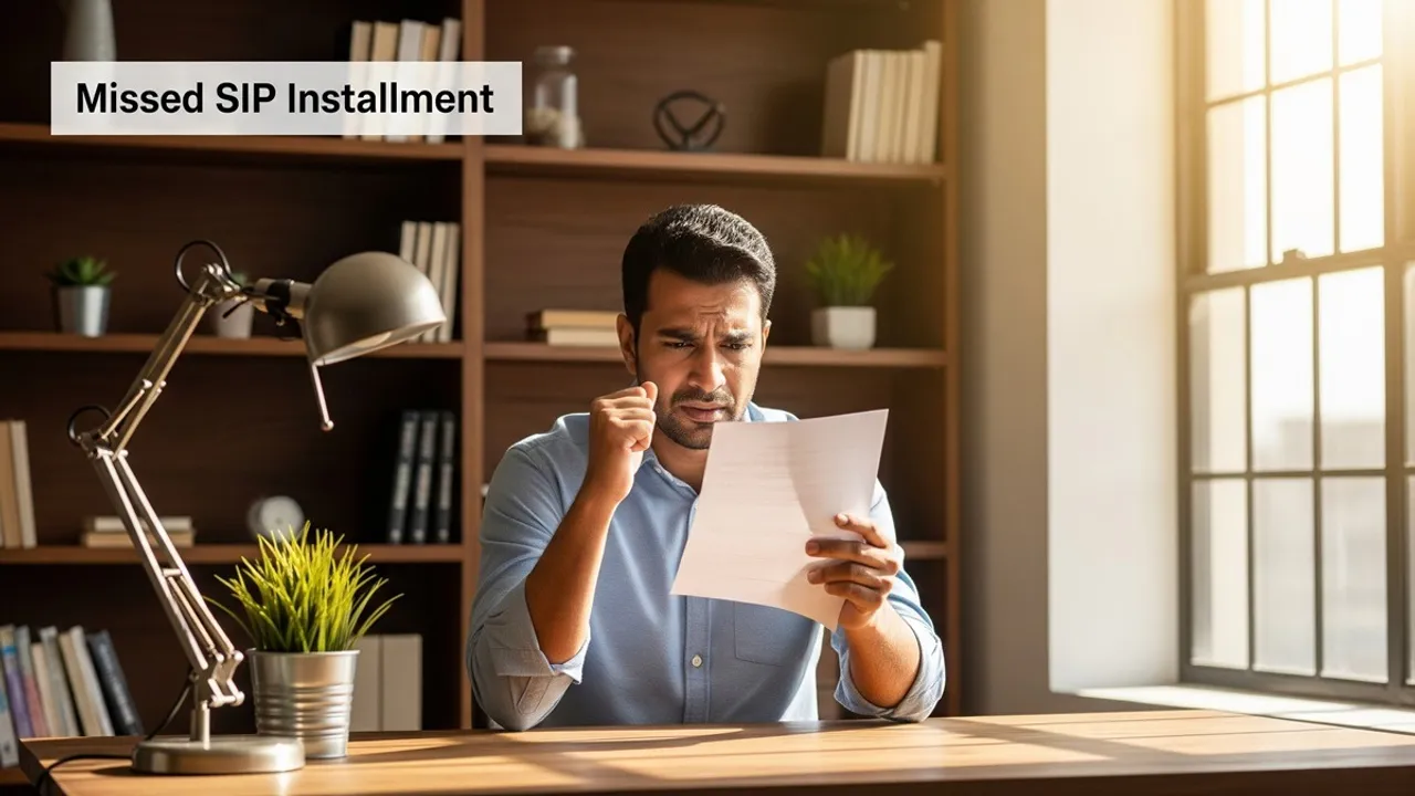 Missed SIP Payment SIP Installment Missed SIP Payment Missed AI Image