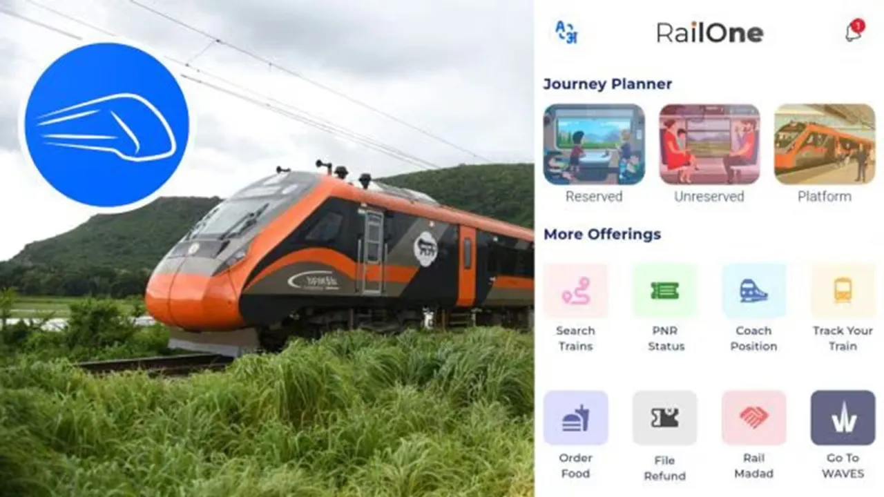 railway ott, रेलवन ऐप मुफ्त ओटीटी मनोरंजन, भारतीय रेलवे सुपर ऐप, रेलवन वेव्स ओटीटी इंटीग्रेशन, ट्रेन में मुफ्त मूवी देखिए, रेलवन ऐप फीचर्स, रेलवे एंटरटेनमेंट ऐप, रेलवन प्रसार भारती ओटीटी, रेलवन ऐप जुलाई 2025 लॉन्च, रेलवन पर मुफ्त मूवी और वेब शो, रेलवन लाइव ट्रेन ट्रैकिंग, रेलवन UTS टिकट बुकिंग, रेलवन ऐप CRIS, वेव्स ओटीटी प्रसार भारती, भारतीय रेलवे मुफ्त मनोरंजन, रेलवन ऐप टिकट बुकिंग, आईआरसीटीसी ऑथराइज्ड रेलवन ऐप, रेलवन ऐप डाउनलोड, ट्रेन में गेमिंग, रेलवन ऐप ऑल-इन-वन रेलवे सर्विसेज, रेलवन ऐप पर ट्रेन में लाइव टीवी
