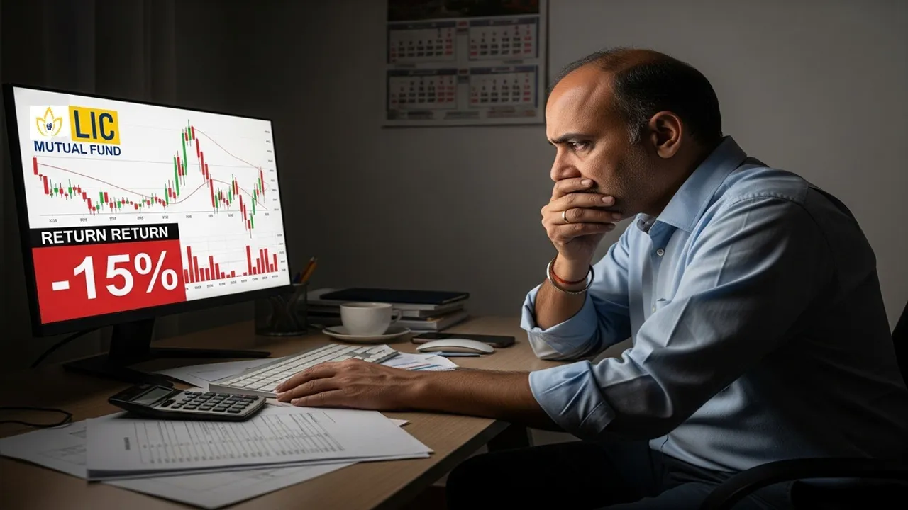 LIC Mutual Fund, negative return, lic mutual fund equity schemes, losing money in lic mutual fund, एलआईसी म्‍यूचुअल फंड