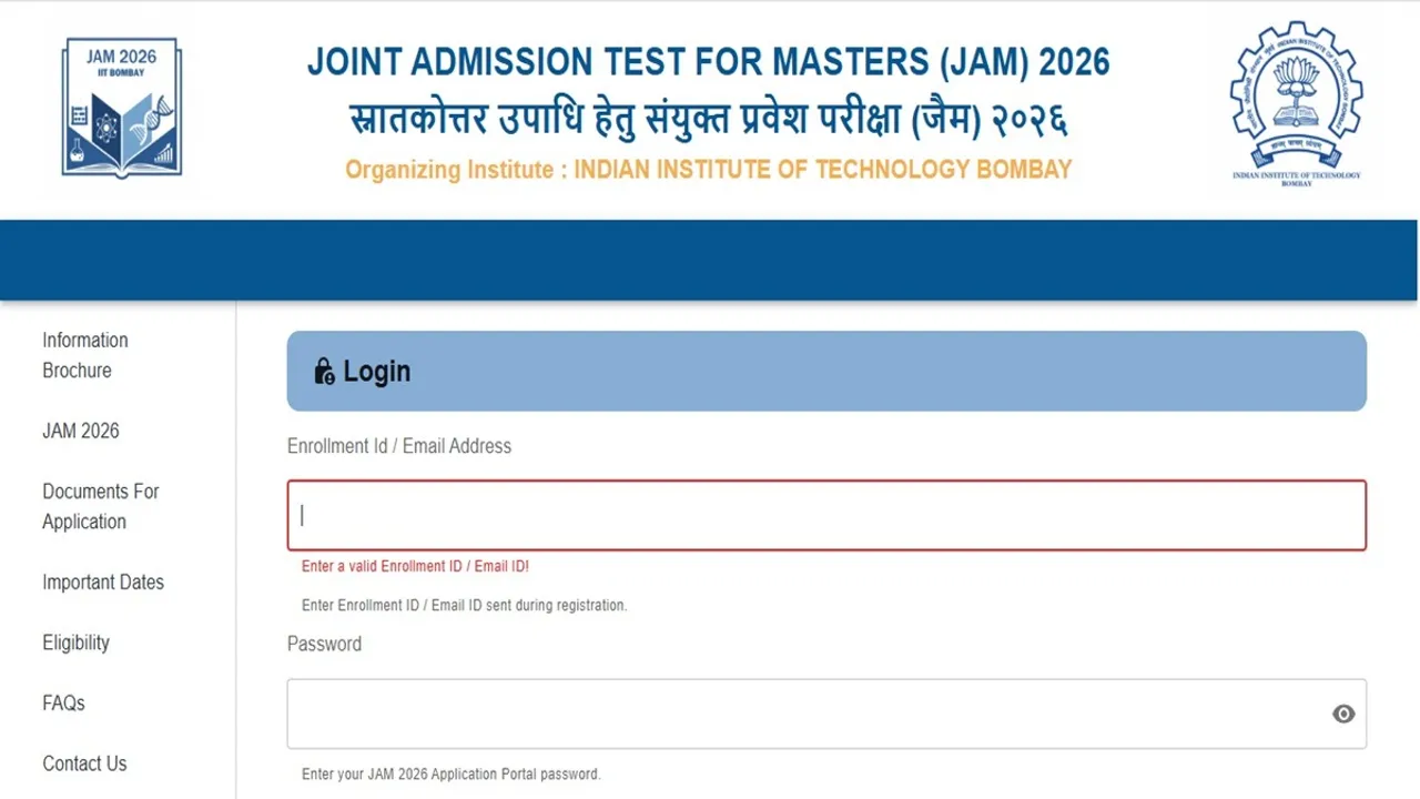IIT JAM 2026