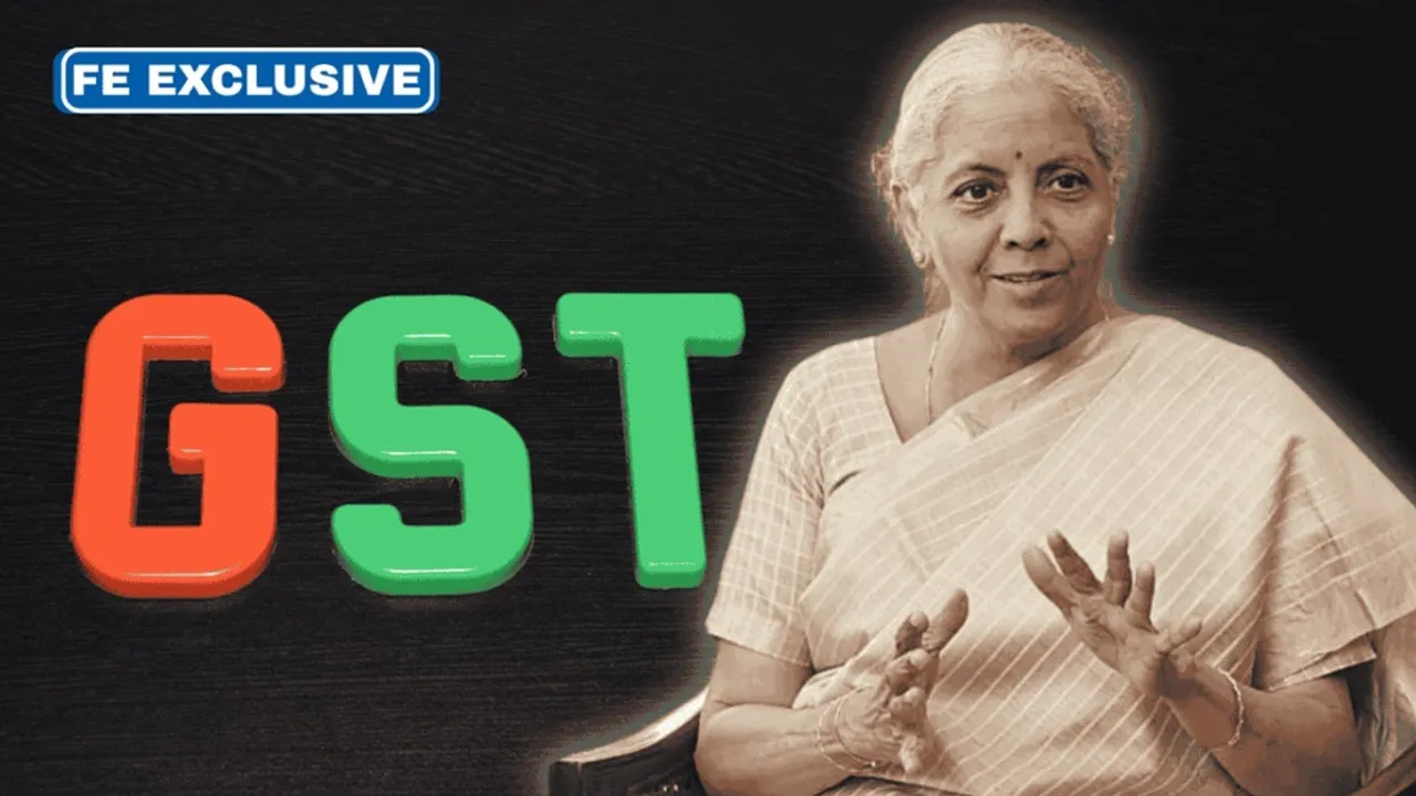 Nirmala Sitharaman Feature Image, GST नई दरें सितंबर 2025, GST दर कटौती प्रभाव, भारत में GST सुधार, वित्त मंत्री निर्मला सीतारमण GST इंटरव्यू, GST से बढ़ेगा उपभोग, घरेलू सामान पर GST प्रभाव, GST और निजी निवेश भारत, कॉर्पोरेट टैक्स और GST सुधार, भारत में GST का वित्तीय असर, GST प्रेरित आर्थिक वृद्धि, GST से मांग में वृद्धि, त्योहारों से पहले GST लाभ, GDP वृद्धि पर GST प्रभाव, नौकरियों और निवेश पर GST असर, GST उपभोग चक्र भारत, GST और व्यापार में सरलता, उद्योग के लिए GST लाभ, भारतीय अर्थव्यवस्था पर GST प्रभाव, GST निवेश बढ़ावा भारत