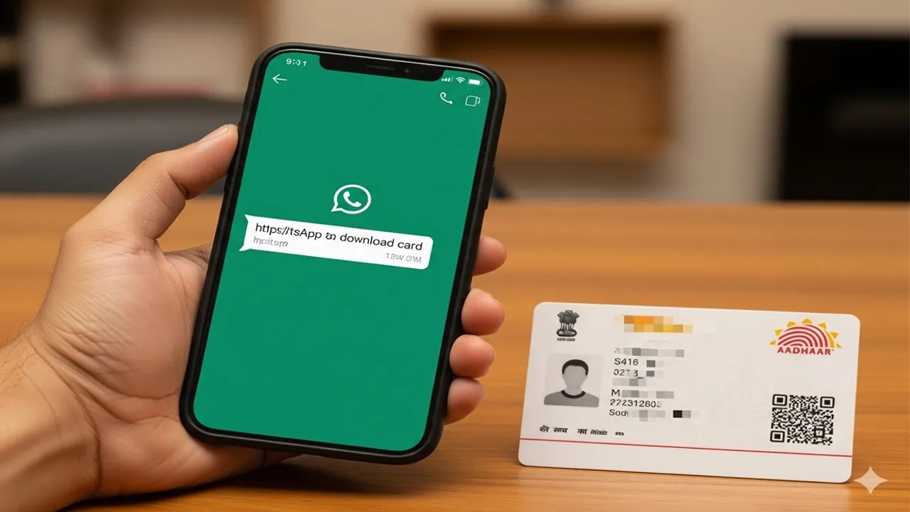 Aadhaar card WhatsApp download, Download Aadhaar via WhatsApp, Aadhaar MyGov Helpdesk WhatsApp, How to download Aadhaar on WhatsApp, Aadhaar PDF WhatsApp service, DigiLocker Aadhaar WhatsApp, Aadhaar card online download WhatsApp, Aadhaar WhatsApp chatbot, Aadhaar services WhatsApp number, Easy way to download Aadhaar
