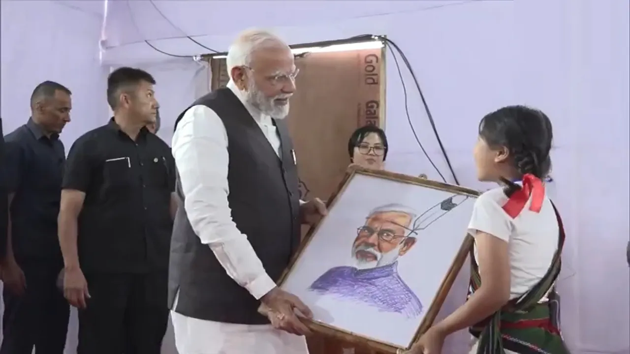 PM Modi in Manipur