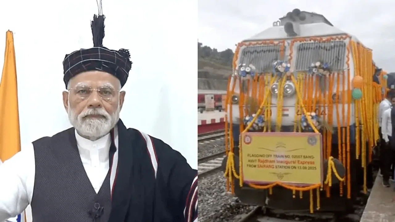 PM Modi in Mozoram