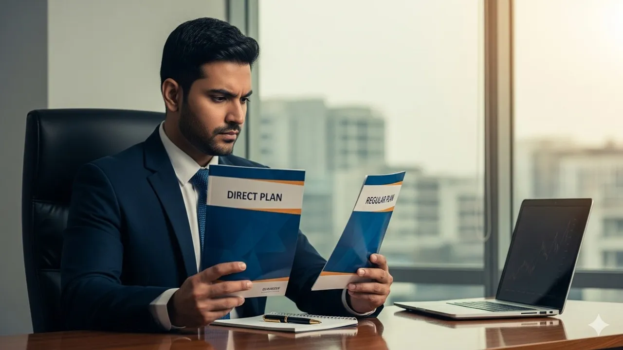 Direct vs Regular Plan, Direct vs Regular Mutual Fund, difference between direct and regular mutual fund, direct plan vs regular plan returns