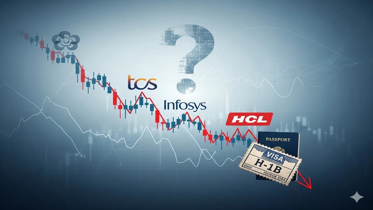 IT Stocks Crash Today, H-1B visa impact on IT stocks, TCS stock news, Infosys stock update, HCL share price movement, IT sector future outlook, IT stocks sell-off, H-1B visa effect on Indian IT, IT sector investment tips, Indian IT companies news, Investor guidance IT stocks