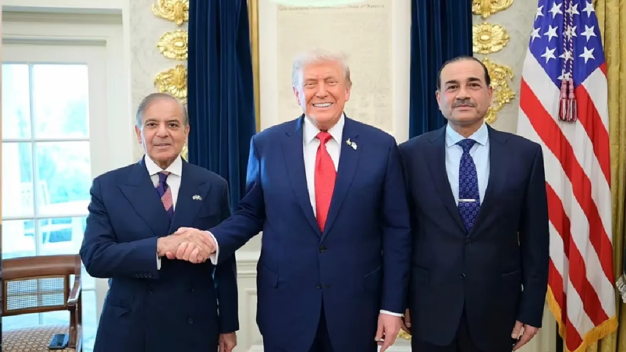 Donald Trump with Pak PM