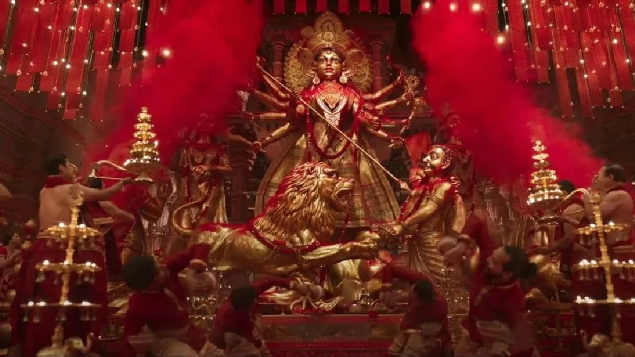 durga pooja pandal