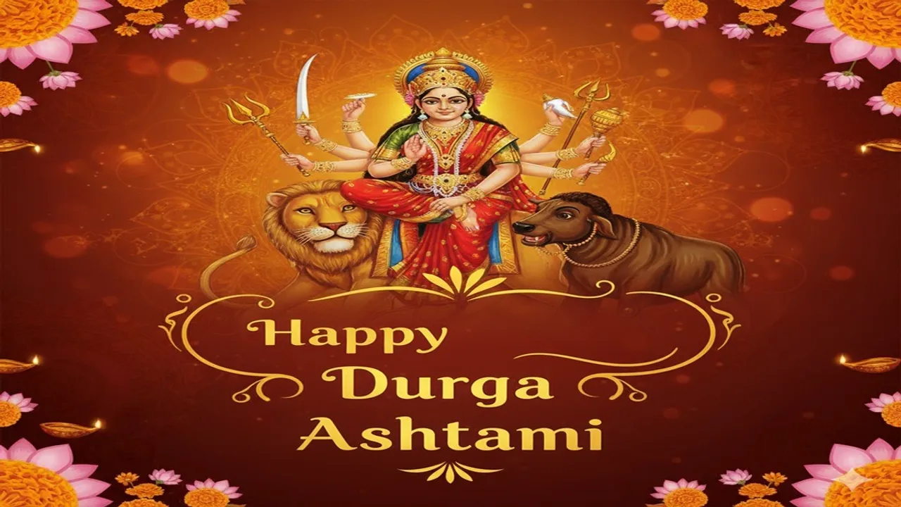 Happy Durga Ashtami 2025 Wishes, Durga Ashtami Messages in Hindi, Durga Ashtami Quotes 2025, Durga Ashtami Greetings in Hindi, Happy Durga Ashtami Images 2025, Navratri Ashtami Wishes in Hindi, Durga Ashtami 2025 Status, Best Durga Ashtami WhatsApp Messages, Durga Ashtami 2025 SMS Collection