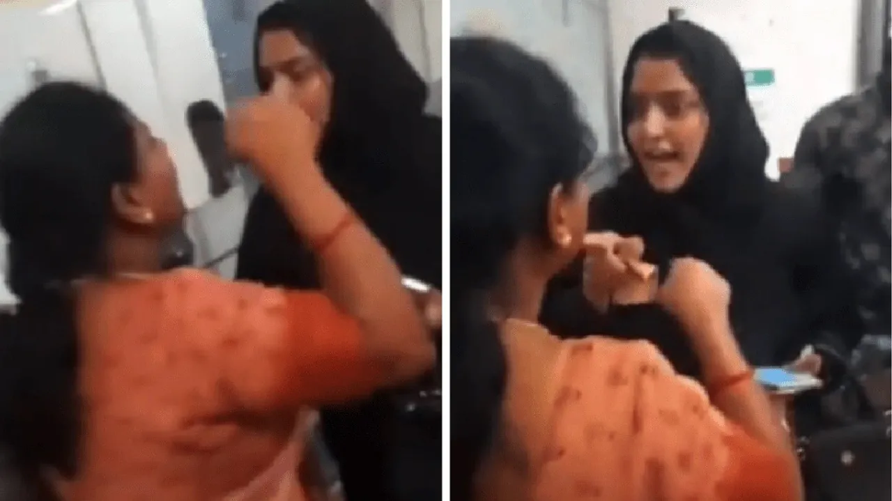 bengluru metro fight