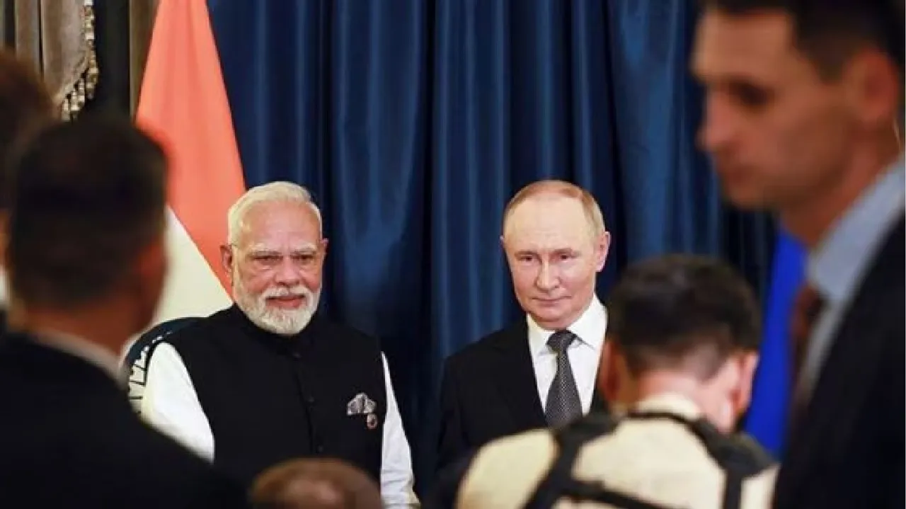 modi and putin