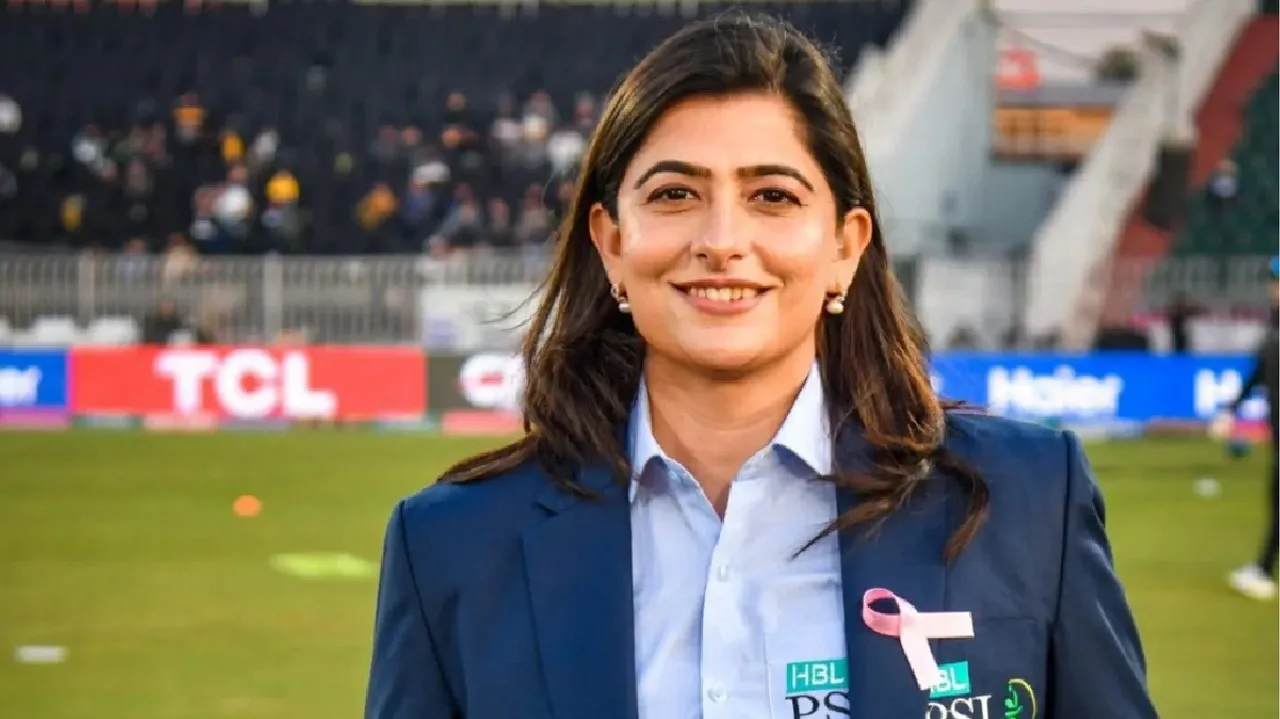 Pakistan skipper and commentator Sana Mir