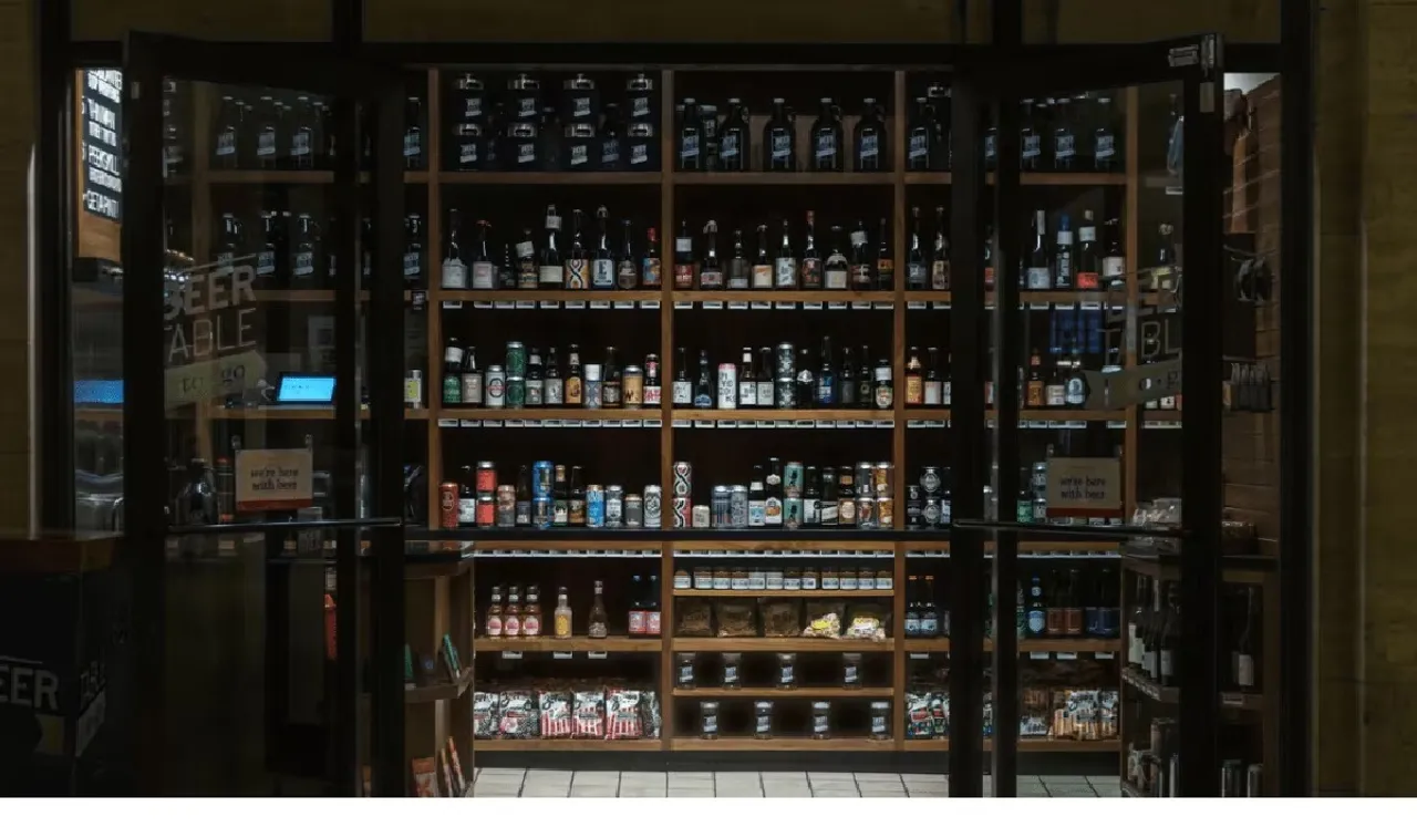 alcohol shop