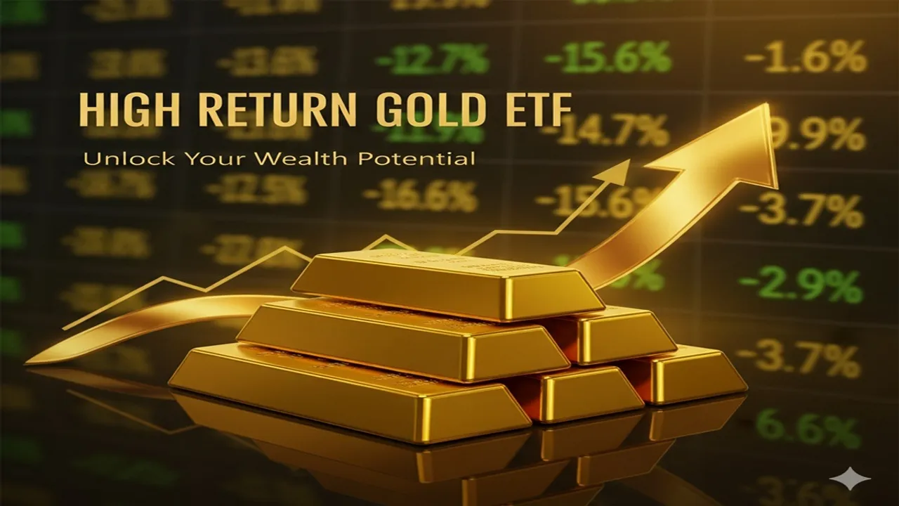 Gold ETF returns, Nippon India Gold ETF, High ROI gold investment, Gold exchange-traded fund, Best performing Gold ETF, Wealth creation through Gold ETF, 10x investment growth, Gold investment success story, Long-term gold investment, Top gold ETF India