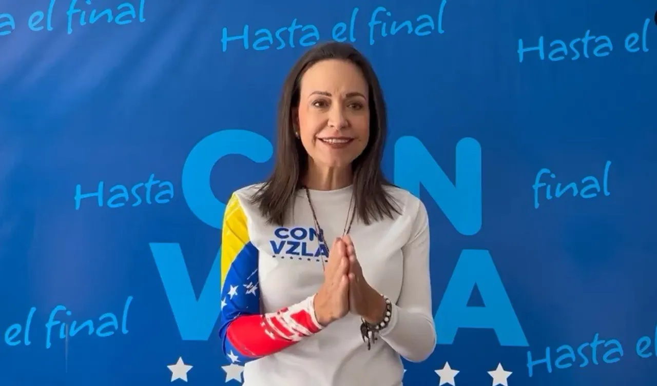Nobel Peace prize winner Maria