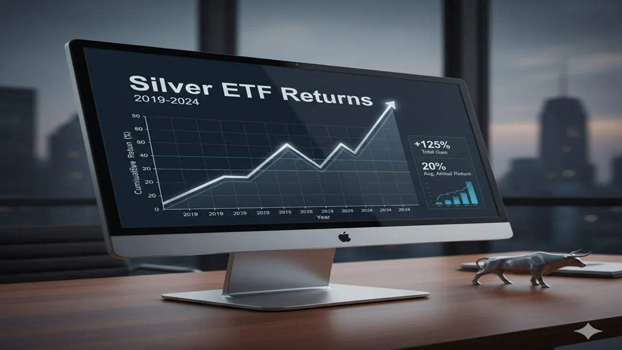 Gold ETF vs Silver ETF, Silver ETF outperforms Gold ETF, Absolute Returns in 3 Years, Top Performing ETFs 2025, Silver ETF 185% Returns, Gold ETF Performance, Investment in Precious Metals, Best Performing Commodity ETFs, ETF Returns Analysis, Long-term ETF Growth