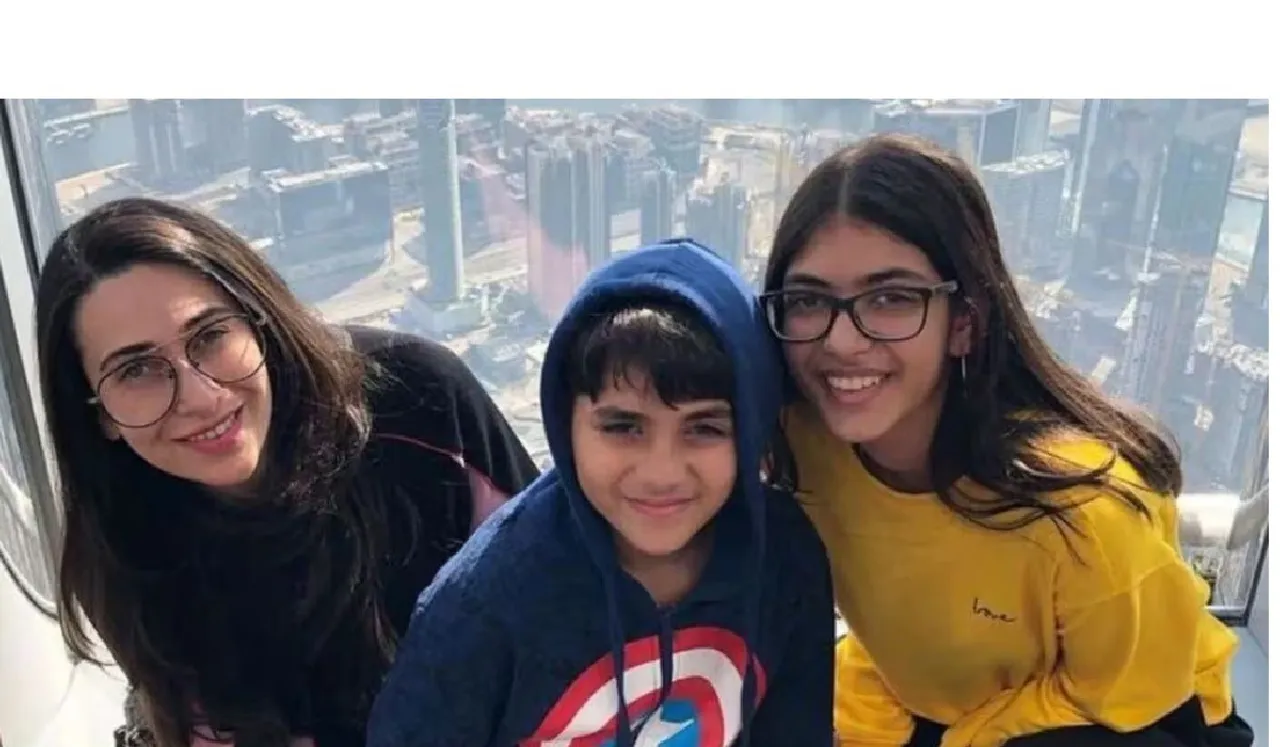 karishma kapoor and kids