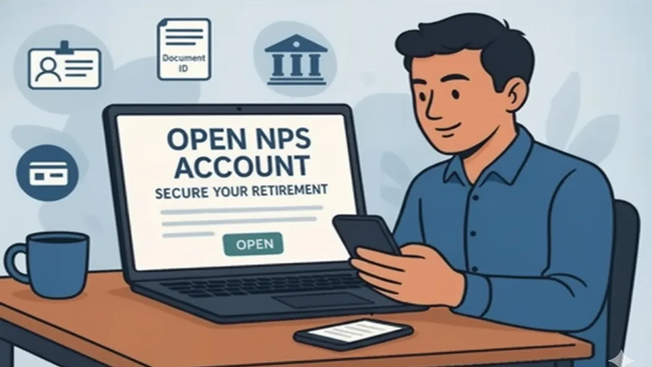 Open NPS Account AI Generated Image by Gemini