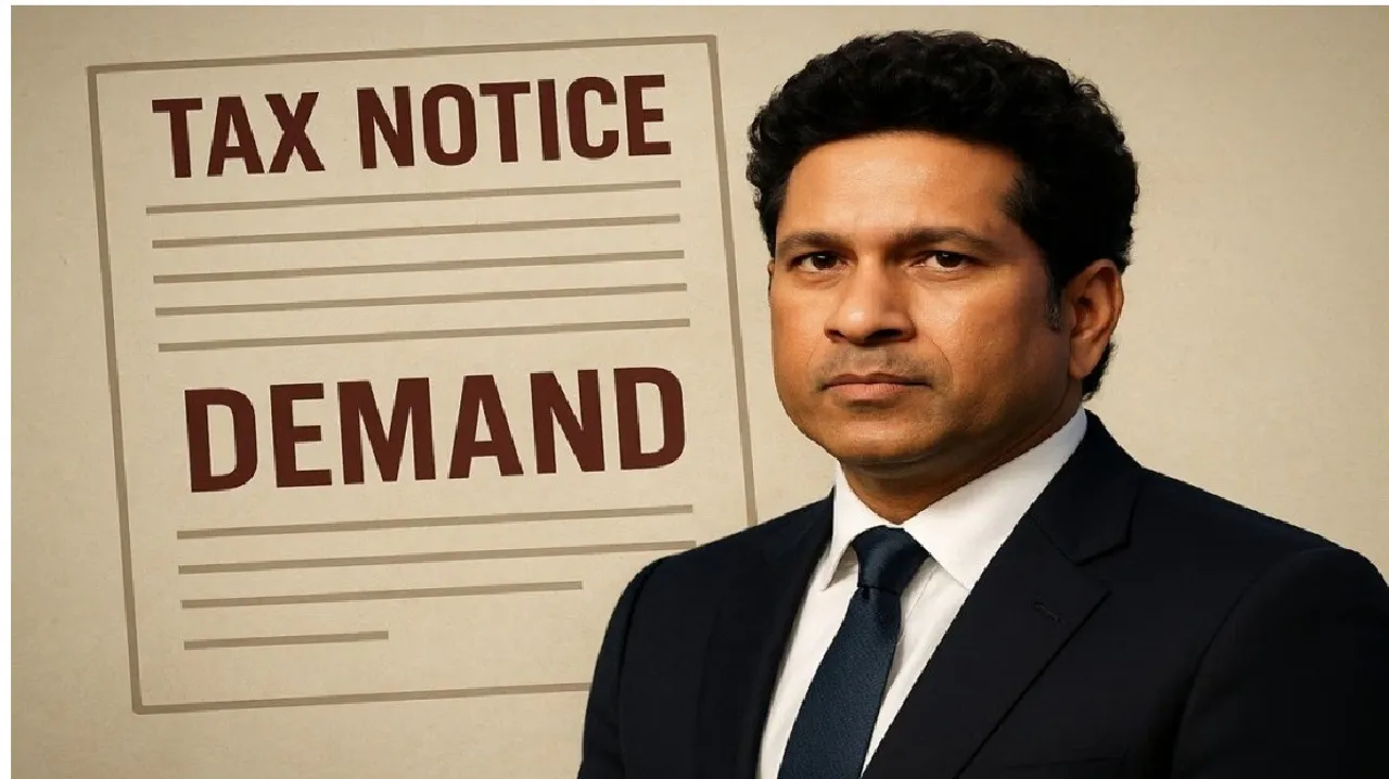 Tendulkar Tax Notice