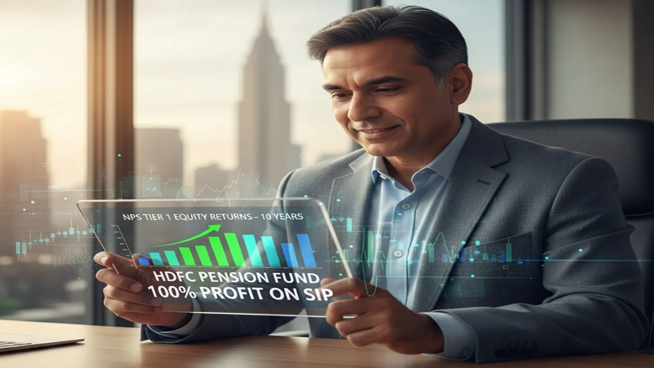 HDFC Pension Fund Tops NPS Tier 1 Equity Schemes | 26 Lakh in 10 Years