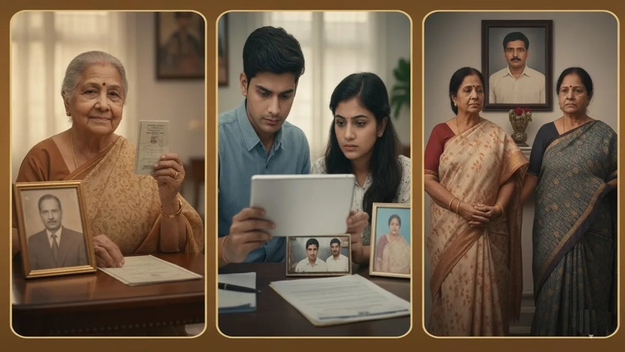 Family Pension AI Image by Gemini, फैमिली पेंशन क्या है, फैमिली पेंशन के नियम, पति की मौत के बाद किसे मिलती है पेंशन, फैमिली पेंशन पत्नी को कब मिलती है, फैमिली पेंशन बच्चों को कब तक मिलती है, दो पत्नियों में किसे मिलेगी फैमिली पेंशन, वैध पत्नी को फैमिली पेंशन, EPFO फैमिली पेंशन स्कीम, दिव्यांग बच्चों को पेंशन, सरकारी फैमिली पेंशन योजना, फैमिली पेंशन पात्रता नियम, फैमिली पेंशन की पूरी जानकारी, फैमिली पेंशन अपडेट 2025, family pension rules in India, family pension eligibility, who gets family pension after death, family pension after husband death, family pension for wife, family pension for children, family pension rules for two wives, legal wife family pension, EPFO family pension details, government pension scheme after death, family pension for disabled child, family pension full details, family pension age limit, family pension 2025 updates