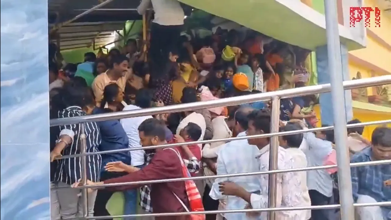 Andhra Venkateshwara Temple stampede, Andhra Pradesh temple stampede, Andhra Pradesh Venkateshwara Temple accident, Kashibugga temple tragedy, Srikakulam temple news, Andhra Pradesh latest news, Venkateshwara Temple deaths, Chandrababu Naidu statement, Andhra Pradesh CM reacts, temple crowd control failure, Andhra Pradesh devotees killed, Andhra Pradesh stampede update, Venkateshwara Temple live news, Kashibugga temple incident video, Andhra Pradesh breaking news today, Andhra Pradesh temple crowd, AP temple deaths, Andhra Pradesh accident news, Andhra Pradesh stampede latest update, Srikakulam accident news, Venkateshwara Temple stampede reason