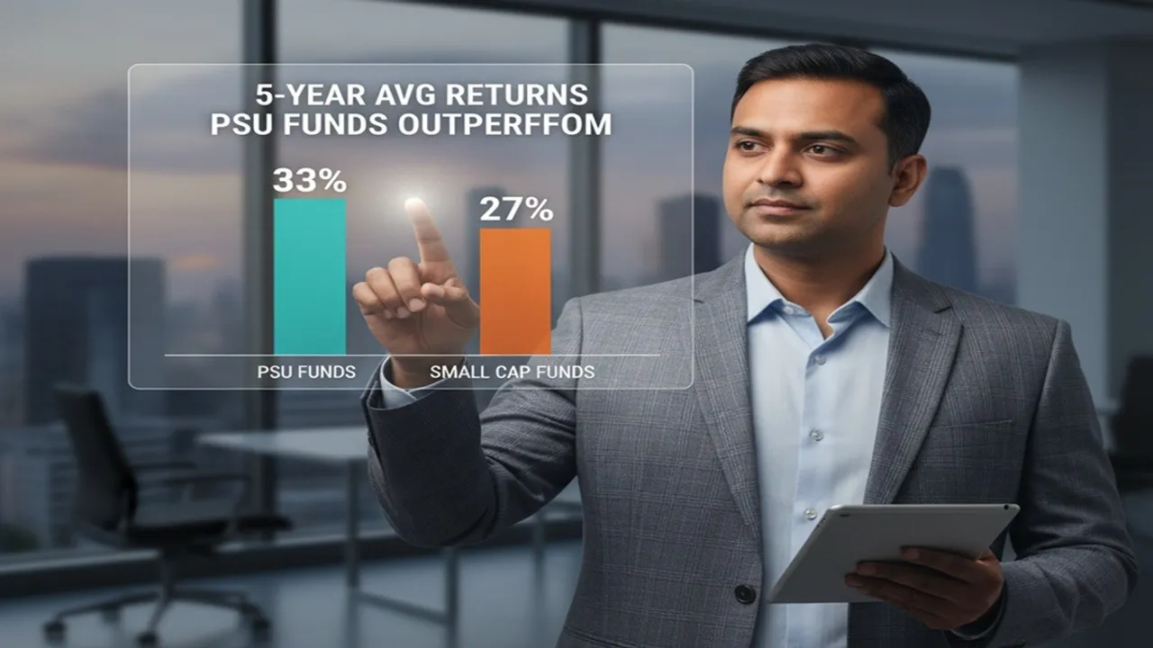 Top PSU Mutual Funds 5 Year Return Comparison - CPSE ETF, SBI PSU Fund, Aditya Birla PSU Equity Fund Performance