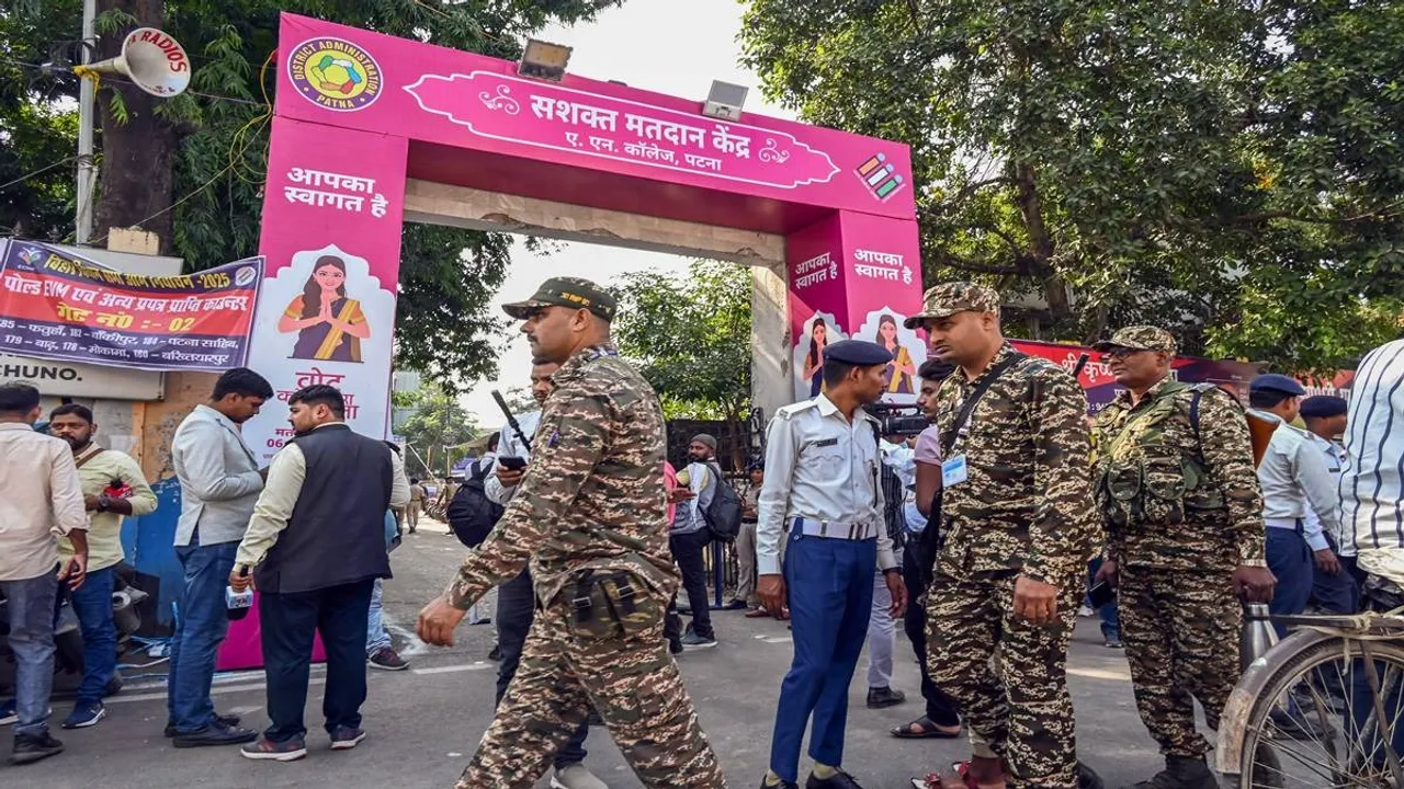 Bihar Patna Counting Centre ANI