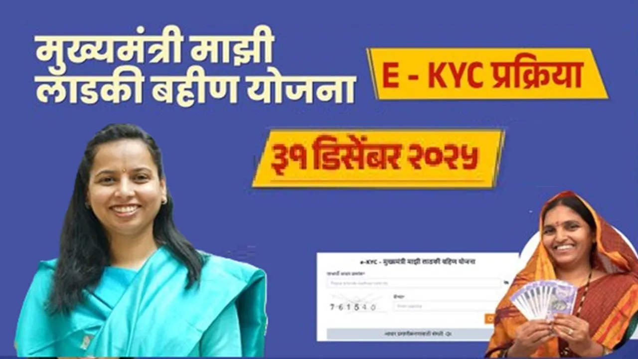 Majhi Ladaki Bahin Yojana eKYC Deadline extended, Majhi Ladaki Bahin Yojana eKYC Deadline extended, Ladaki Bahin Yojana, Mazi Ladki Bahin Yojana, Maharashtra e-KYC Extension, Ladki Bahin Yojana e-KYC Last Date, Ladki Bahin Scheme Update, ₹1500 Monthly Assistance Scheme, Ladki Bahin e-KYC Verification, Maharashtra Women Welfare Scheme, Devendra Fadnavis Women Scheme, Aditi Tatkare Announcement, Maharashtra Govt e-KYC Deadline, Women Financial Assistance Maharashtra