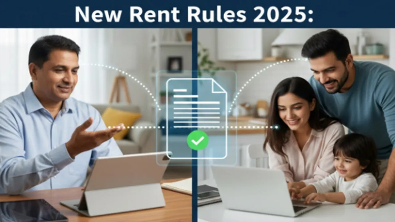 New Rent Rules 2025, New Rent Rules 2025, Rent Rules India, Online Rent Agreement Registration, Digital Rent Agreement, Rent Agreement Rules 2025, Security Deposit Limit India, Rent Increase Rules India, Tenant Rights India, Landlord Tenant Law India, Eviction Rules India, Rent Tribunal India, Police Verification for Tenants, Rental Law Changes India, House Rent Agreement Online, मकान किराया नए नियम 2025, रेंट एग्रीमेंट ऑनलाइन रजिस्ट्रेशन, किराएदार के अधिकार, नया रेंट कानून, सिक्योरिटी डिपॉजिट नियम, किराया बढ़ाने के नियम, किराएदार सुरक्षा नियम, मकान मालिक नियम 2025, अवैध बेदखली नियम, घर किराया नियम भारत, रेंट एग्रीमेंट डिजिटल स्टांप, नए किराया नियम 2025, रेंट एग्रीमेंट रजिस्ट्रेशन अनिवार्य, घर किराया नया कानून