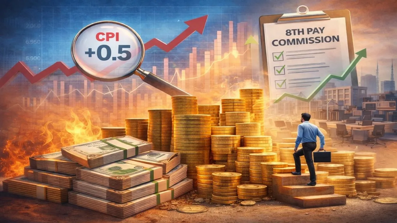 CPI Impact on Central government employees and pensioners DA and 8th Pay Commission
