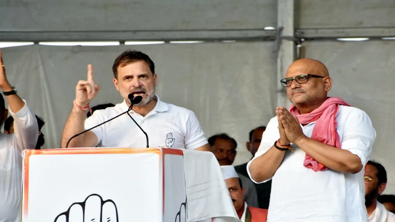 Rahul Gandhi in Banaras
