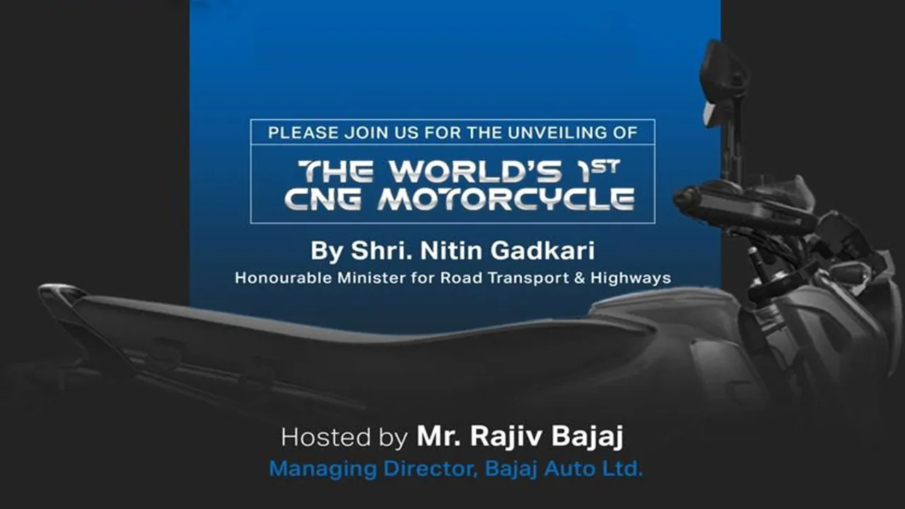 Bajaj CNG Bike media invites