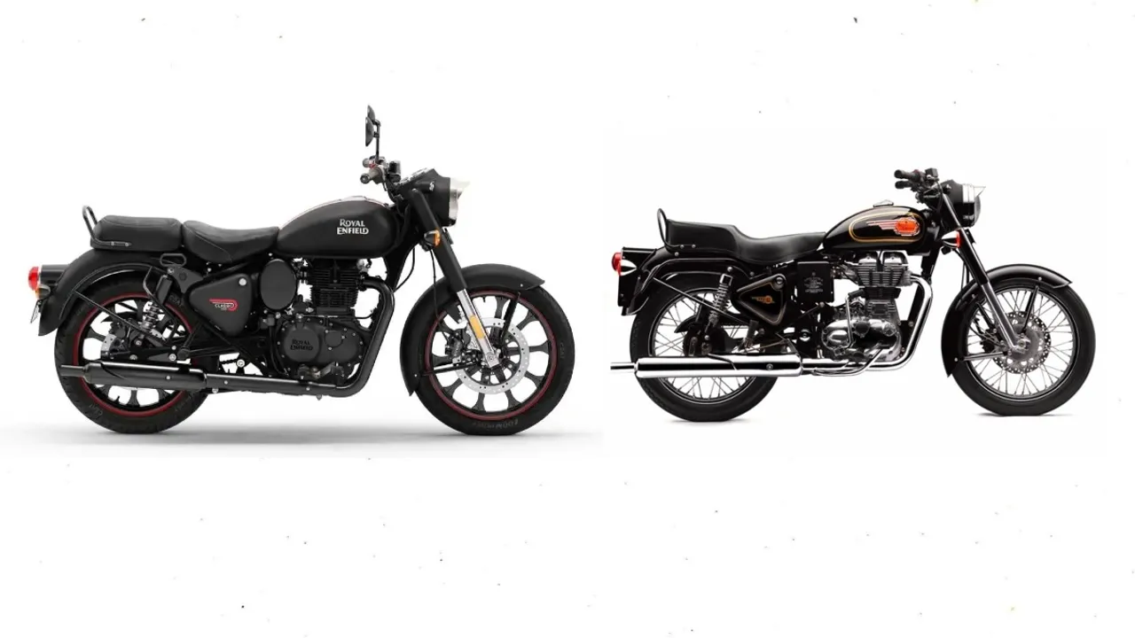 Royal Enfield Classic 350 vs Royal Enfield Bullet 350 comparison
