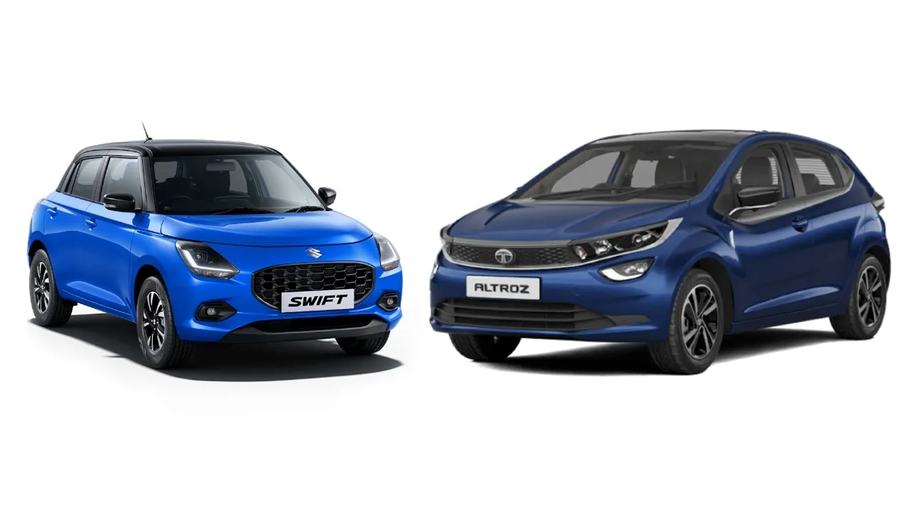 Maruti Swift vs tata altroz hatchback
