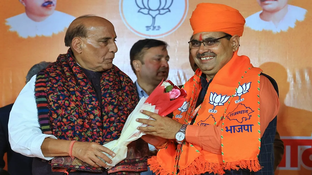 Rajasthan New CM, Bhajanlal Sharma, Rajasthan BJP, राजस्थान के नये मुख्यमंत्री, भजनलाल शर्मा, राजस्थान बीजेपी