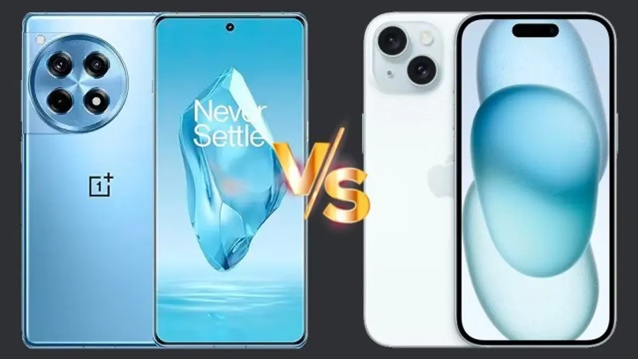 OnePlus 12R vs iPhone 15