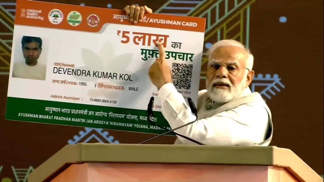 Ayushman Bharat free health cover