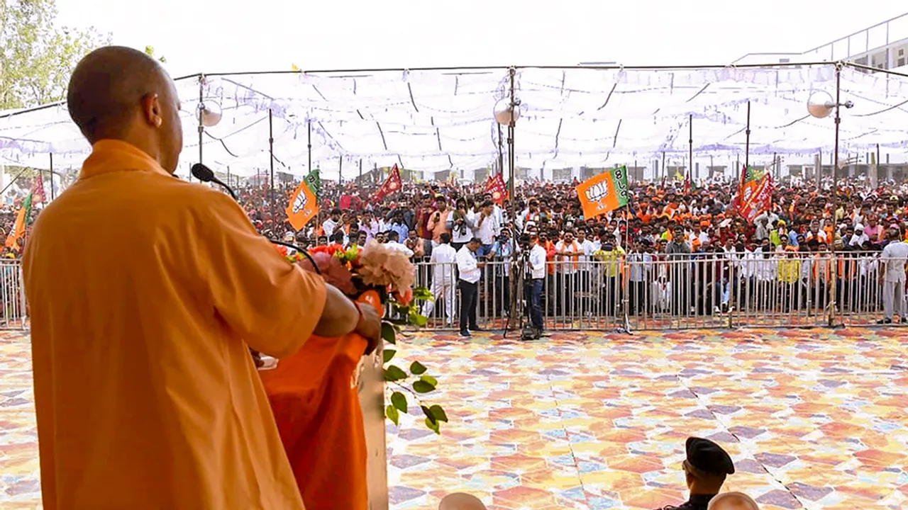 Yogi Adityanath, Yogi in Sant Kabir Nagar, Election 2024