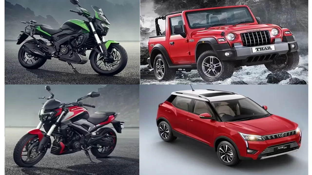 Bajaj Auto, M&M November 2023 Sales Data