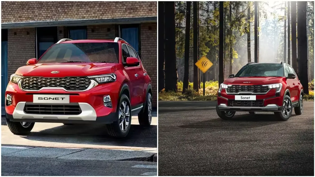 Kia Sonet Old vs New