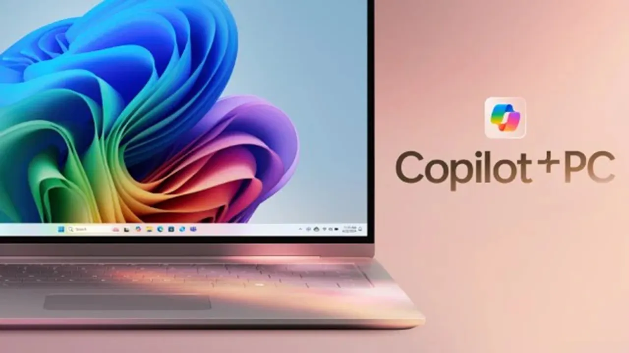 AI PC microsoft new laptop with copilot plus button