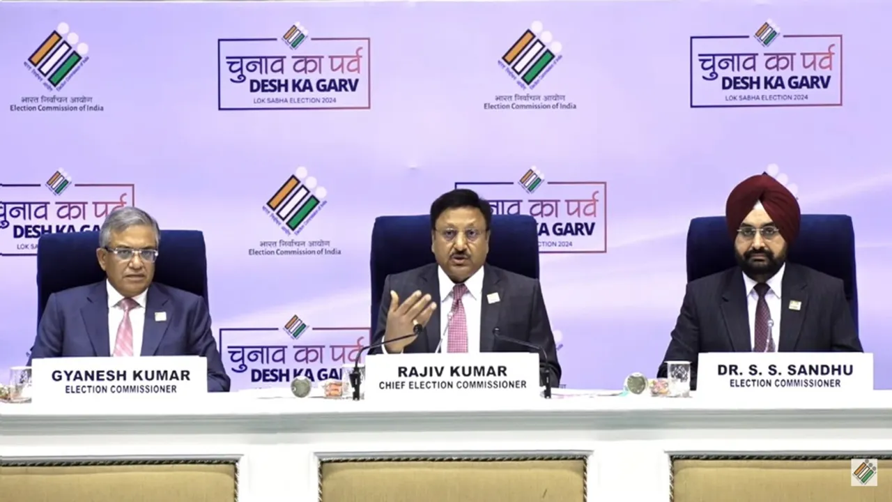 Lok Sabha Election 2024 Schedule, India General Election 2024 Dates Announcement